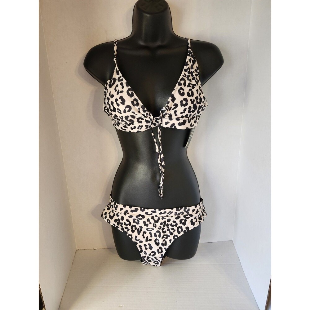 Bmjl Size Medium Lepord Print Bikini